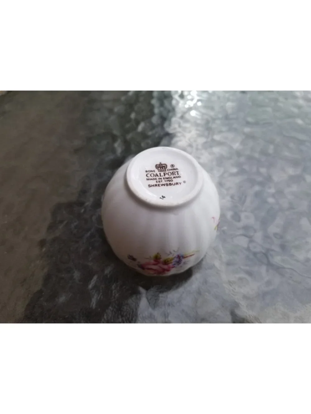 Coalport Shrewsbury Jug & Mini Open Sugar Bowl